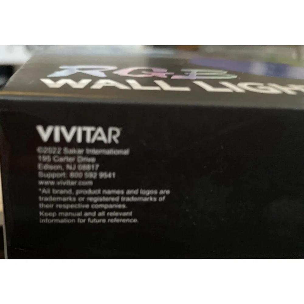 Vivitar rgb wall